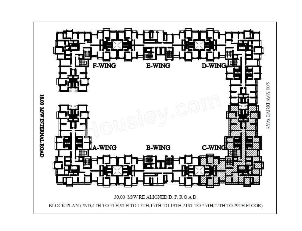 Agarwal Sky Heights Floor plan 1