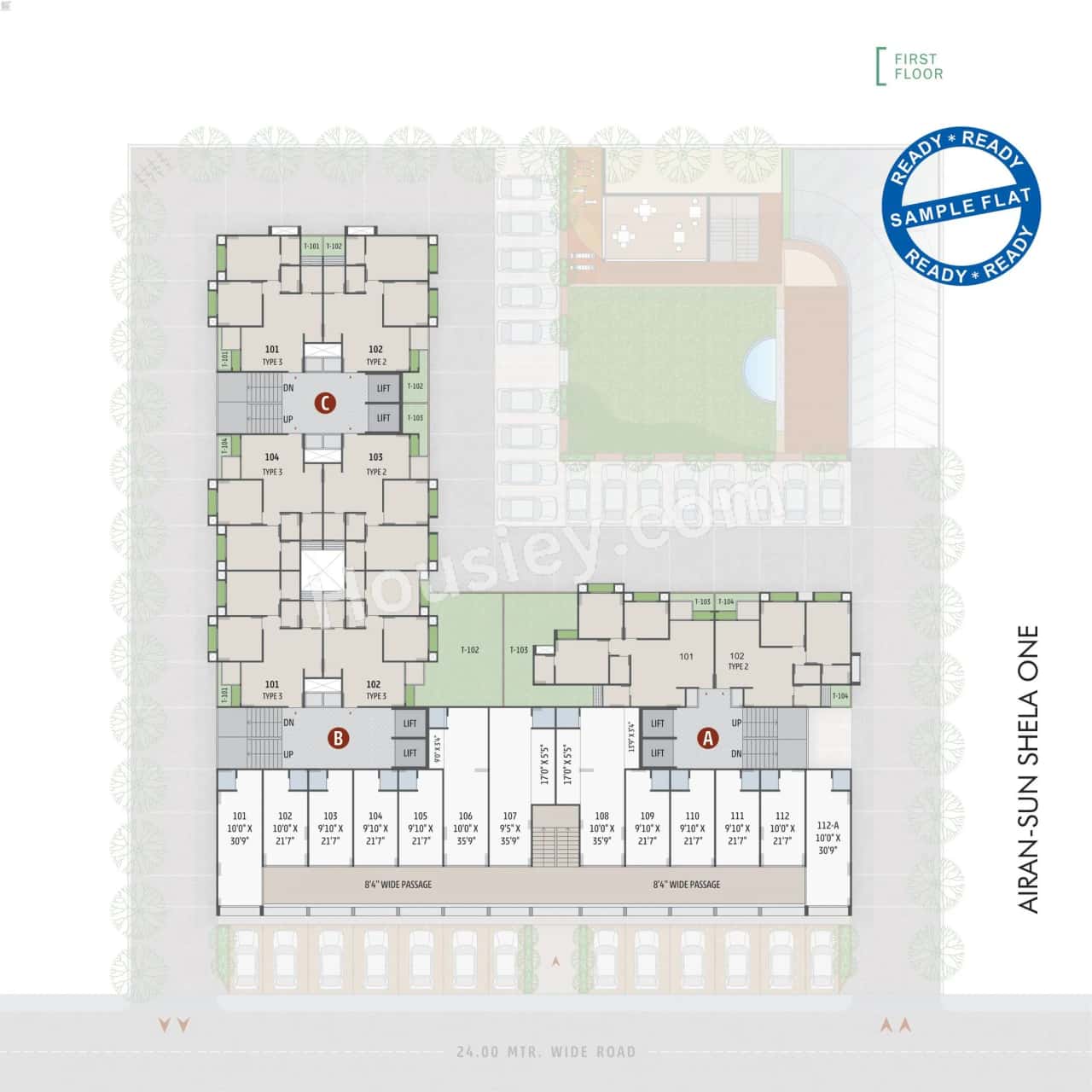 Airan Shela 24 Floor plan 2
