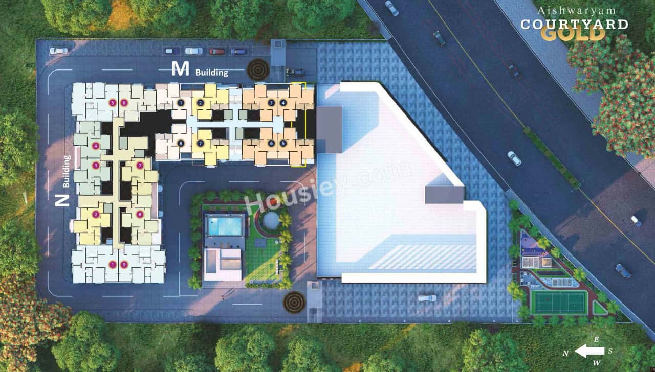 Aishwaryam Courtyard Gold Master Plan