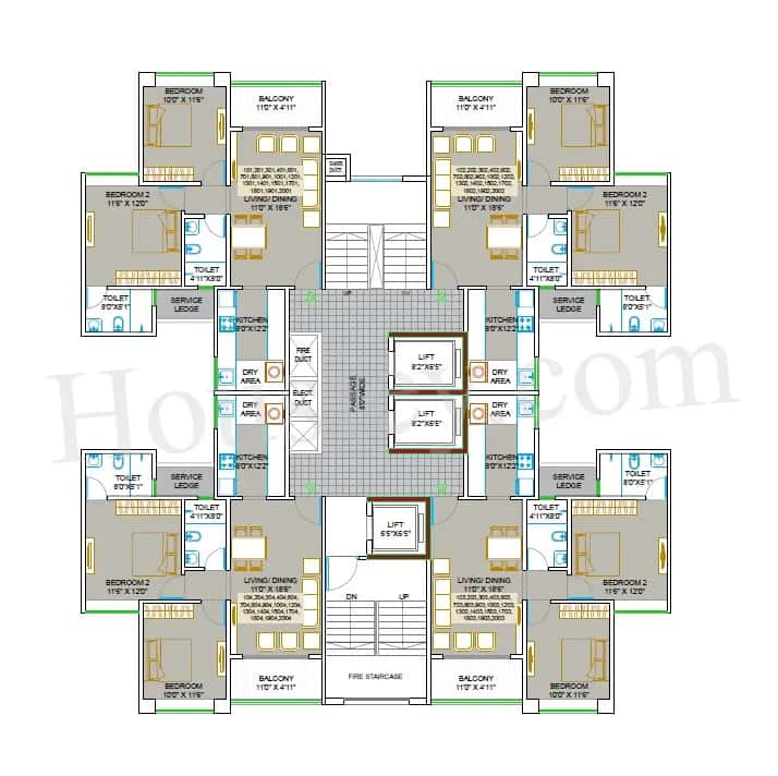 Aishwaryam Future Floor plan 1