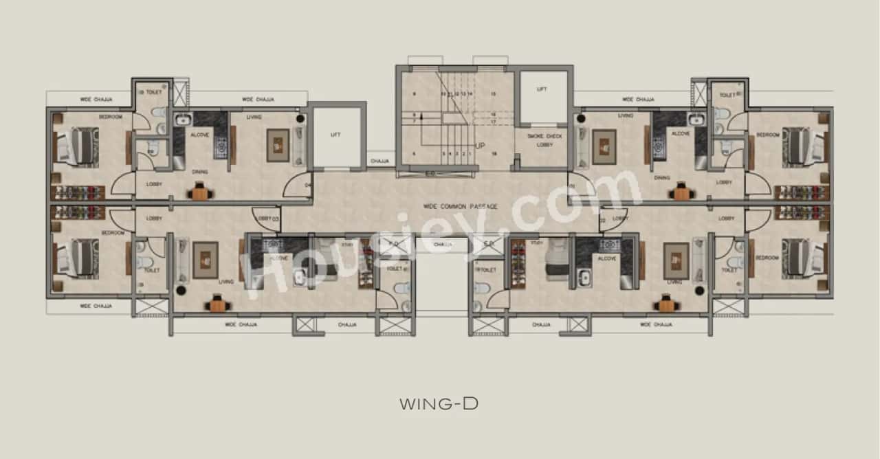Ajmera Greenfinity Floor plan 2