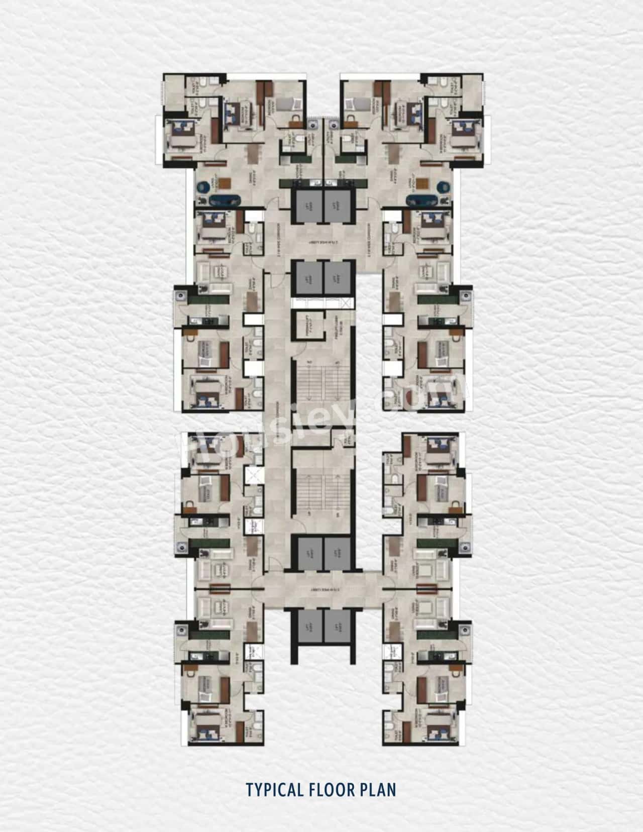 Ajmera Manhattan Floor plan 1