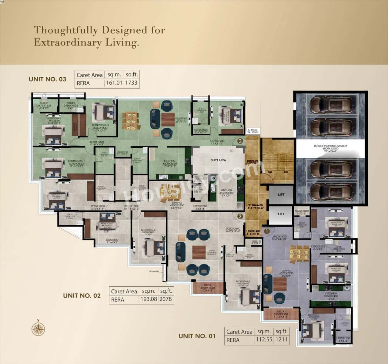 Ajmera Prive Master Plan