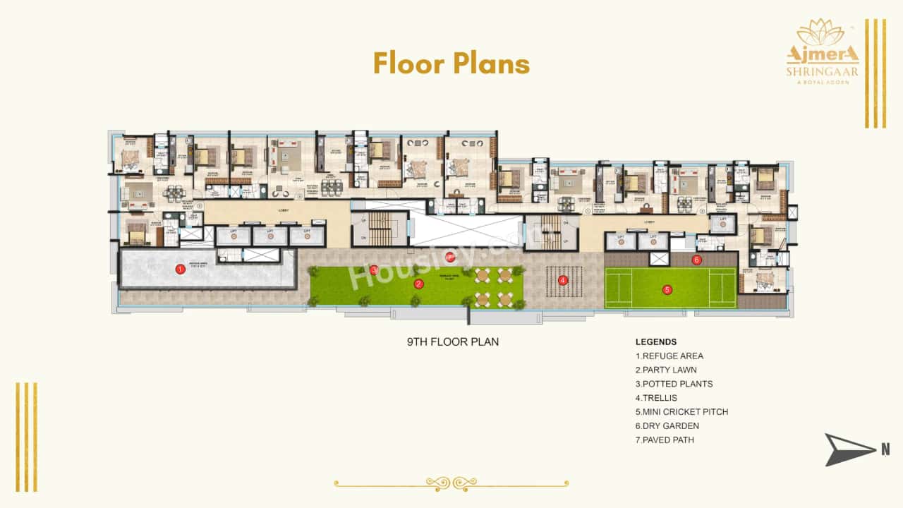 Ajmera Shringaar Floor plan 2