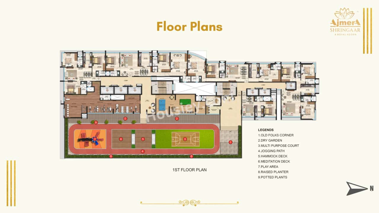 Ajmera Shringaar Floor plan 1