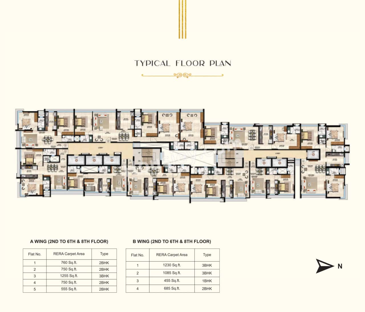 Ajmera Shringaar Floor plan 8