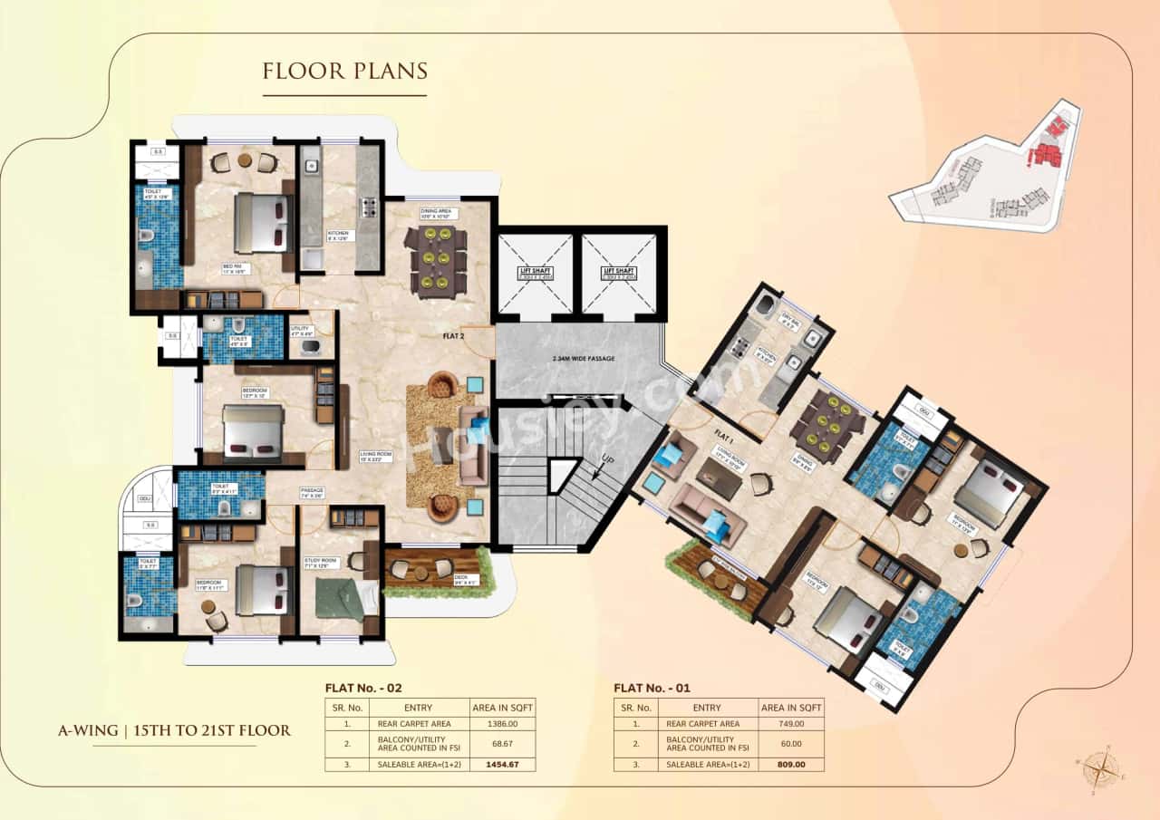 Alag Endeavour Floor plan 2