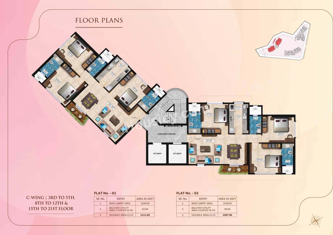 Alag Endeavour Floor plan 3