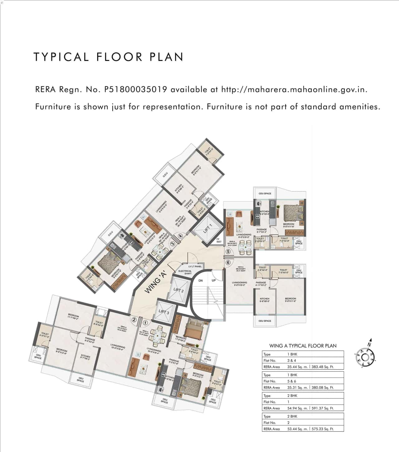 Amal Vivan Floor plan 2