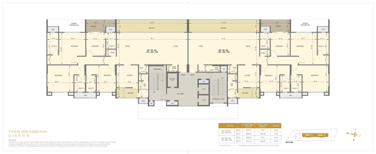 Amar Landmark Floor plan 3