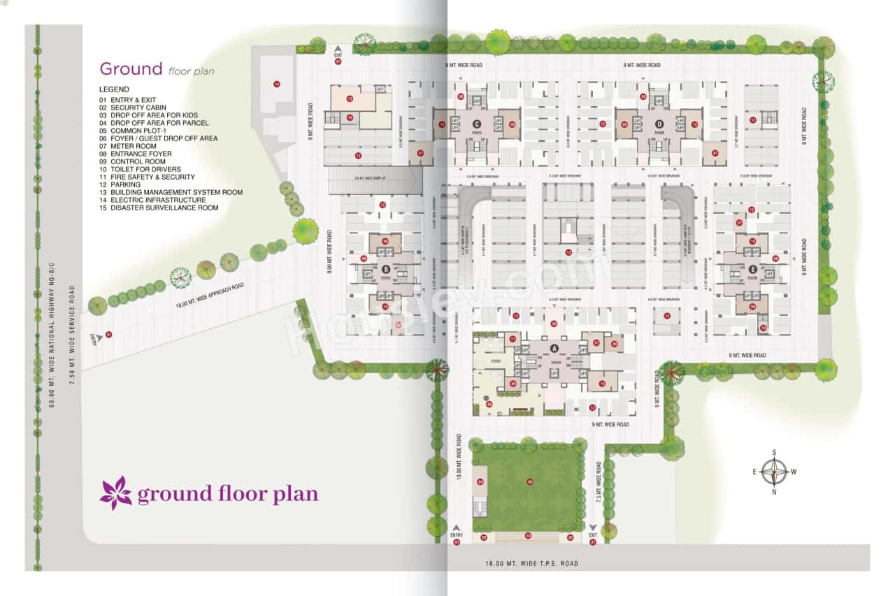 Anamika High Point Floor plan 1