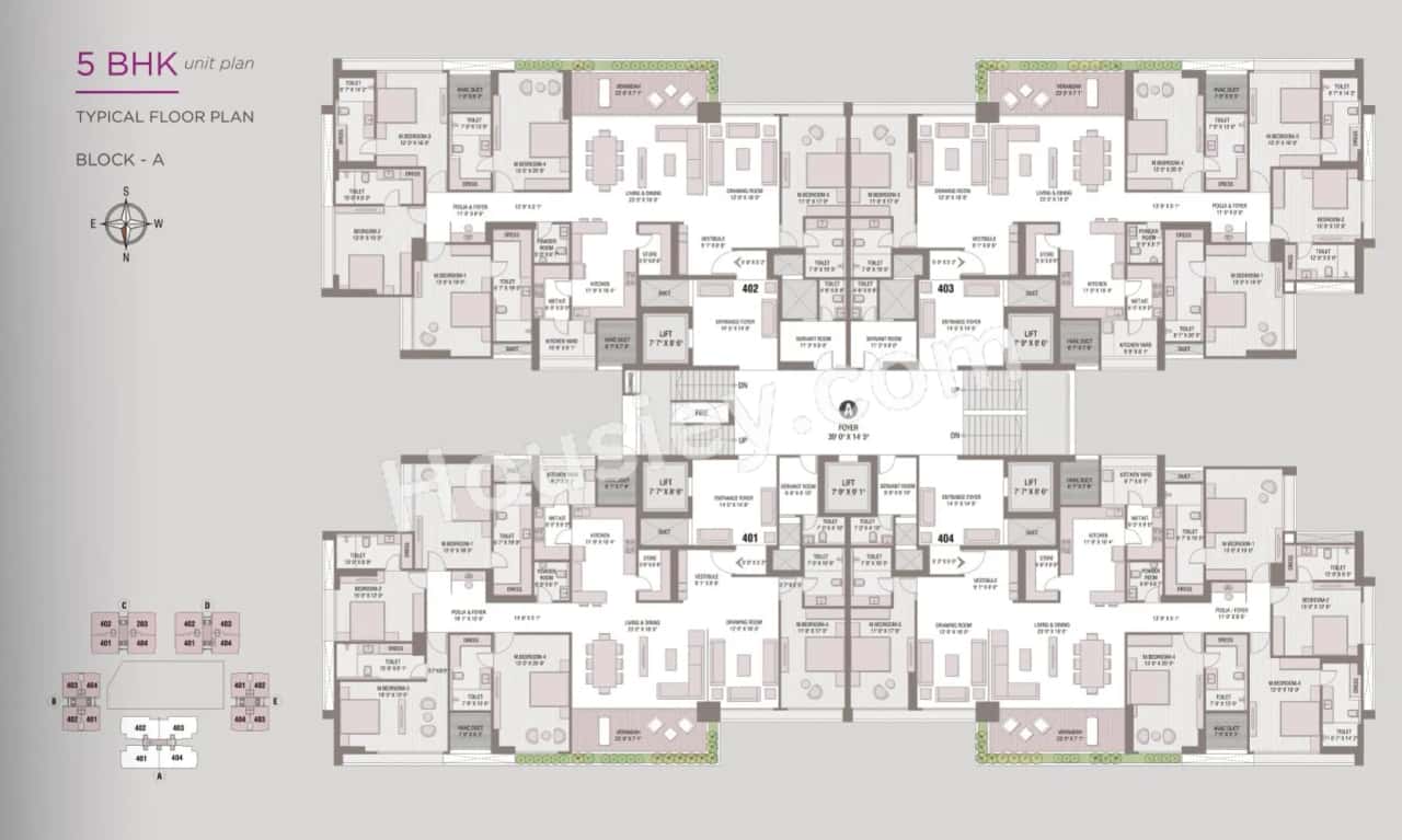 Anamika High Point Floor plan 2