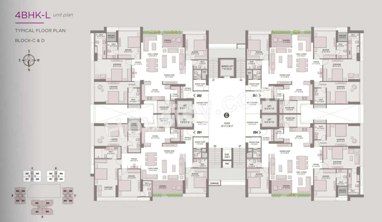 Anamika High Point Floor plan 9