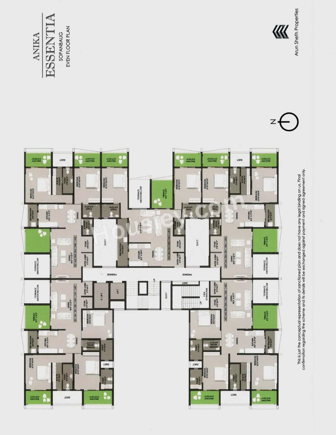 Anika Essentia Floor plan 1