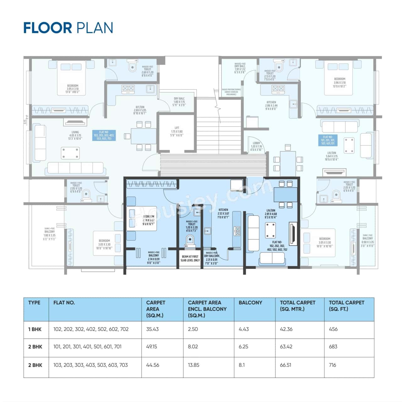 Anshul Ira Floor plan 2