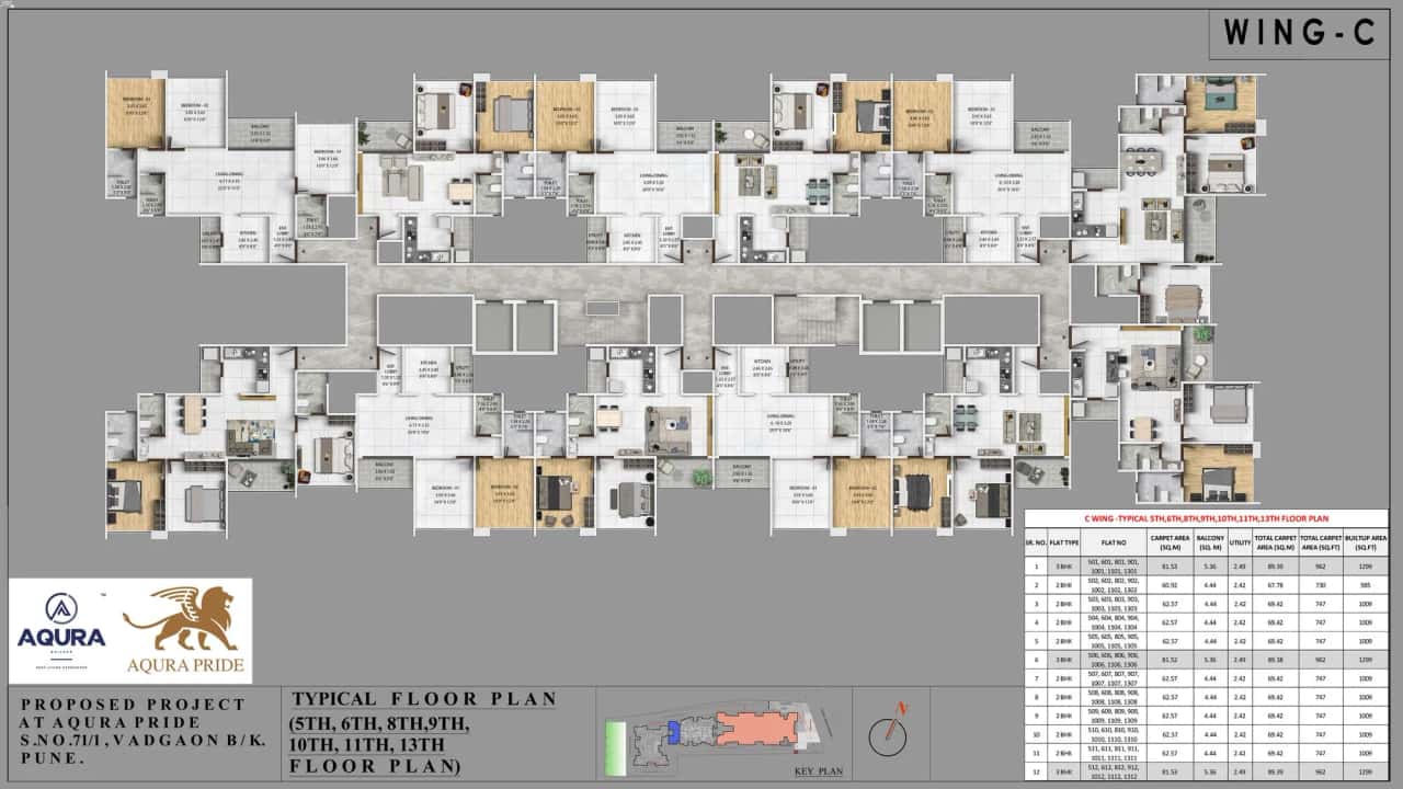Aqura Pride Floor plan 1