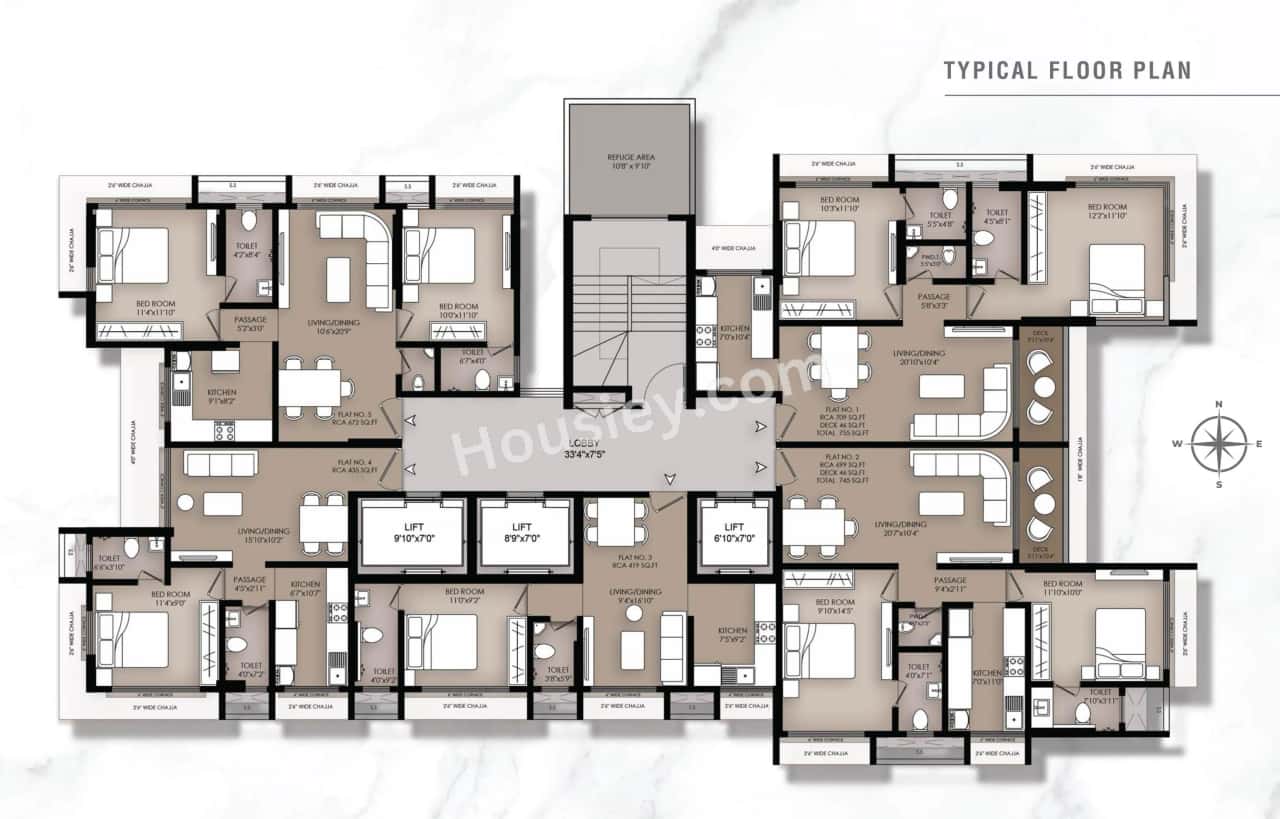 Ariha Vincere Floor plan 4