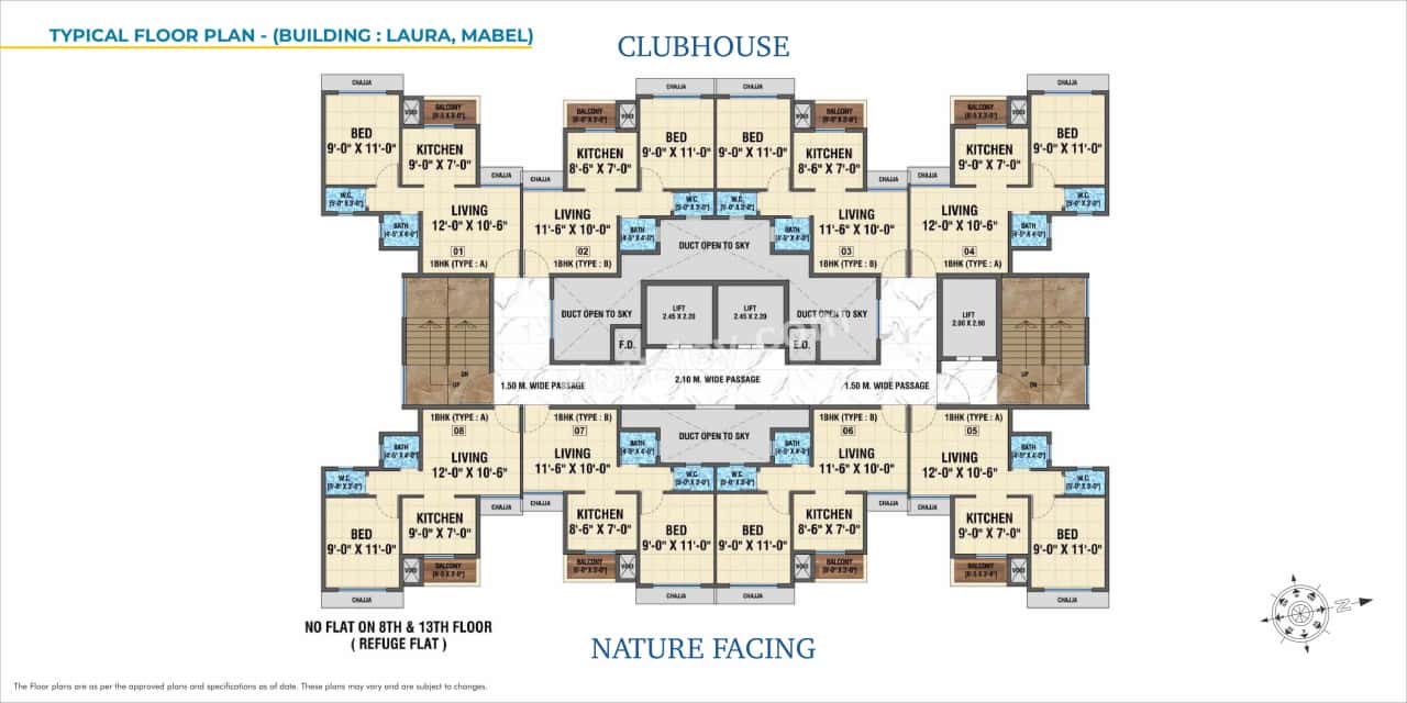 Arihant Aaradhya Floor plan 1