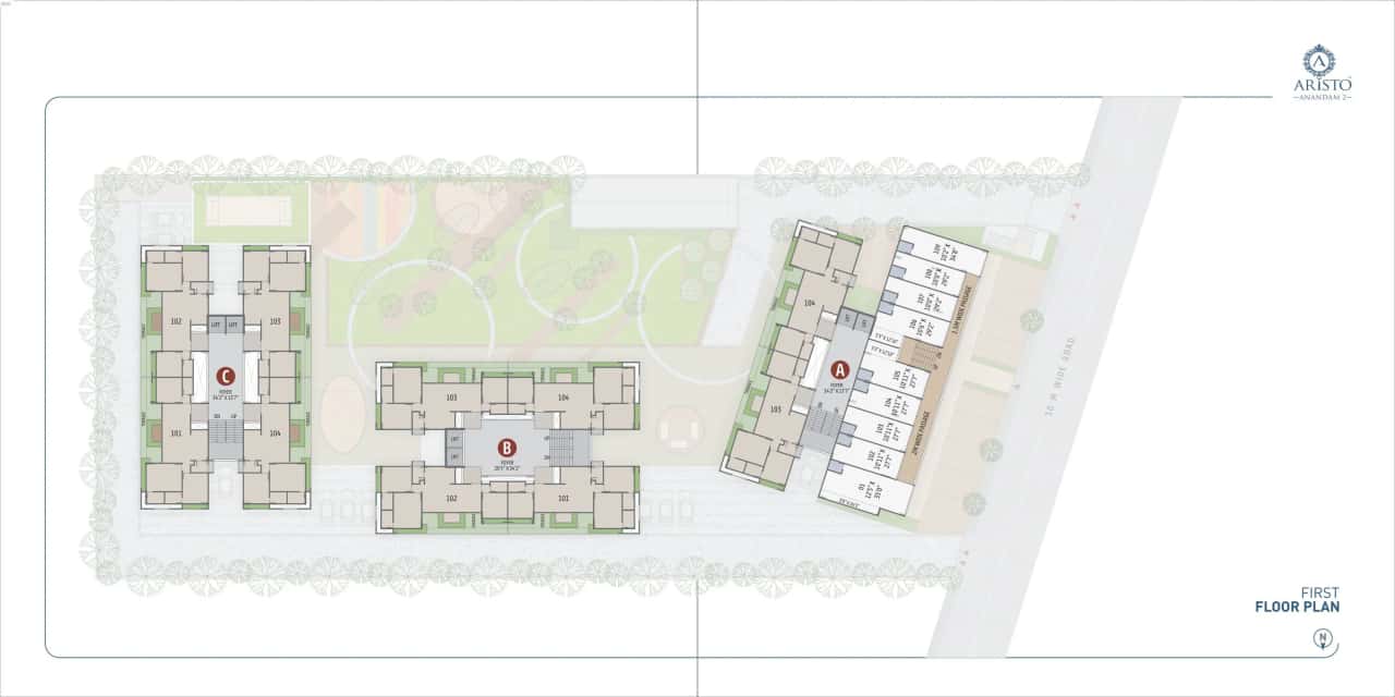 Aristo Anandam 2 Floor plan 1