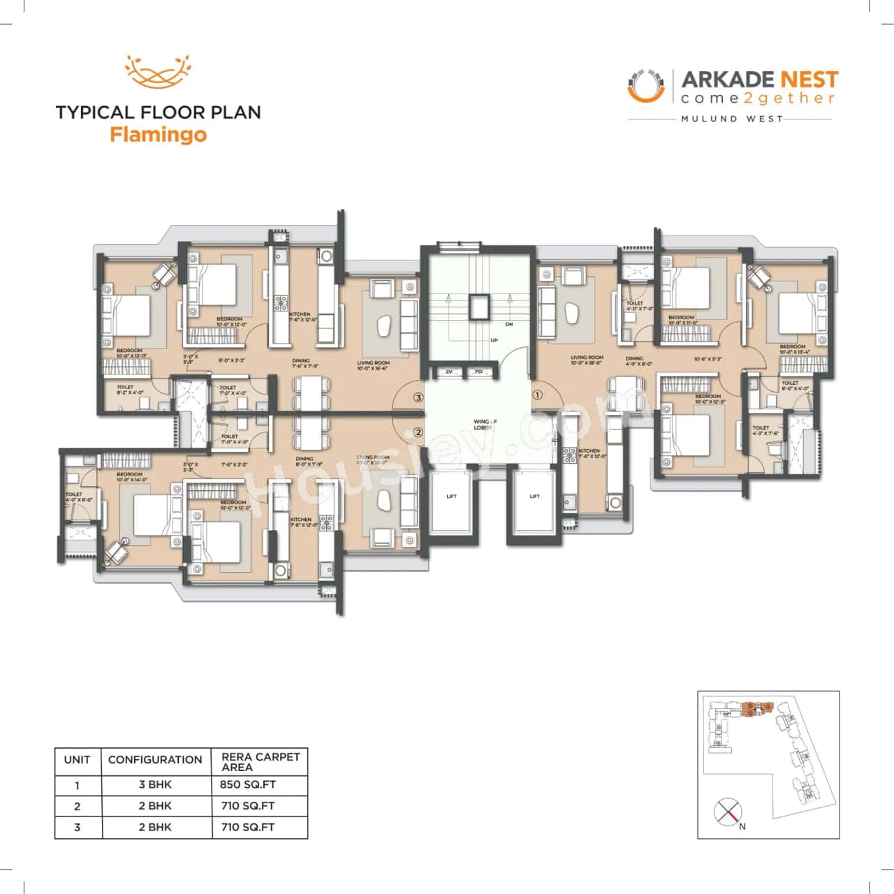 Arkade Nest Floor plan 4