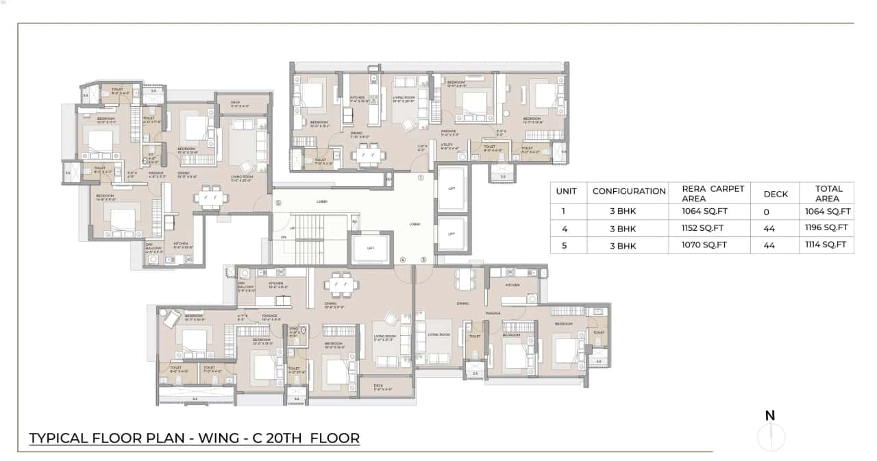 Arkade Aspire Floor plan 4
