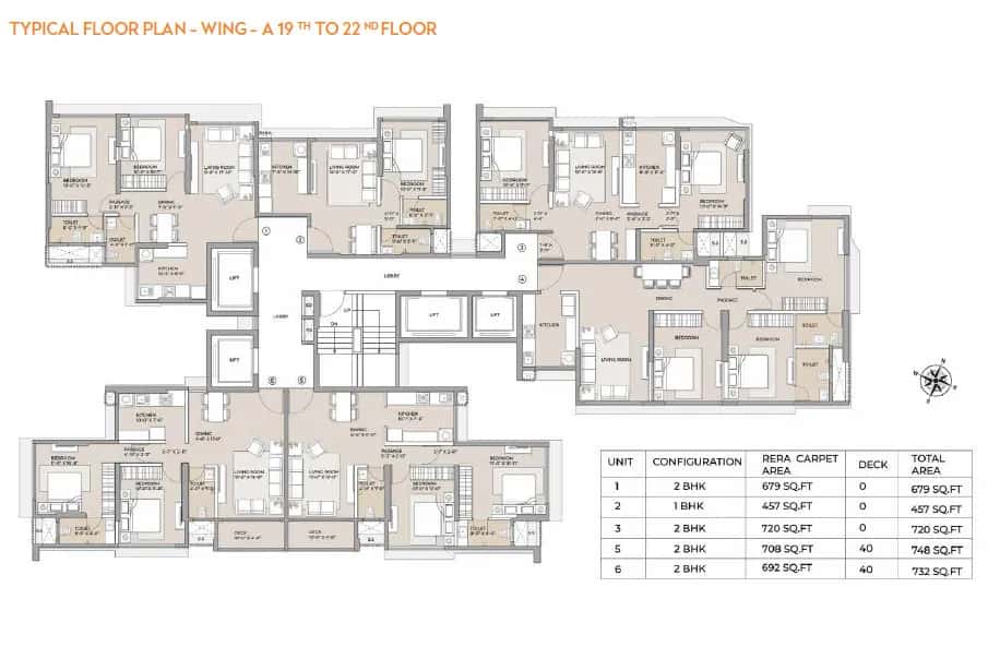 Arkade Crown Floor plan 1