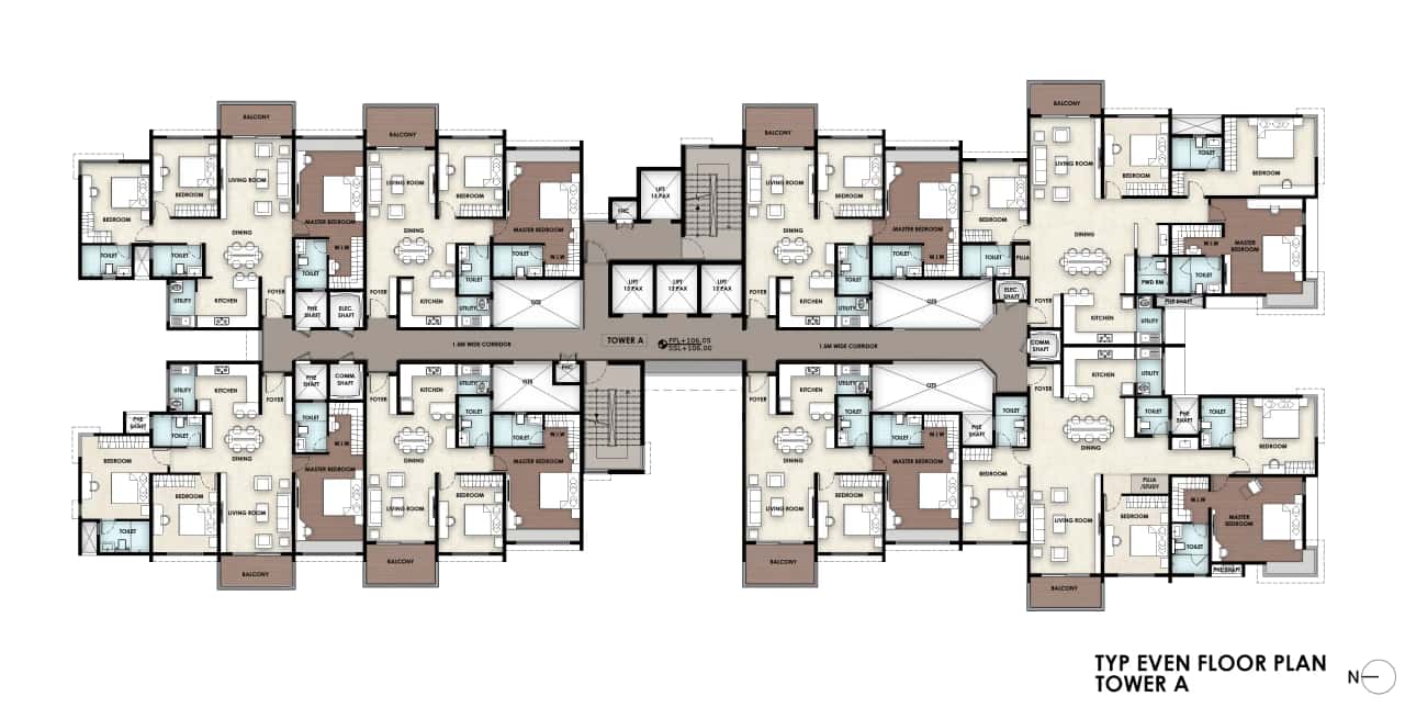 Keya Around The Life Floor Plan