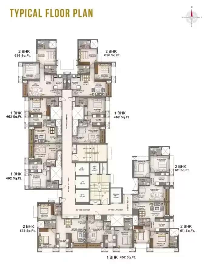 Ashar Axis Floor Plan
