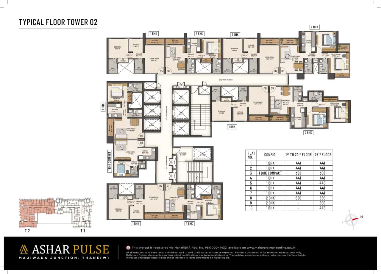 Ashar Pulse Floor plan 2