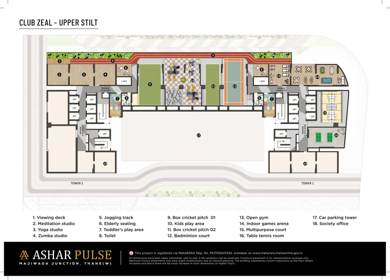 Ashar Pulse Floor plan 1