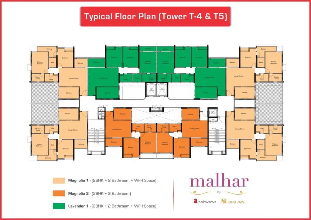 Ashiana Malhar Floor plan 1