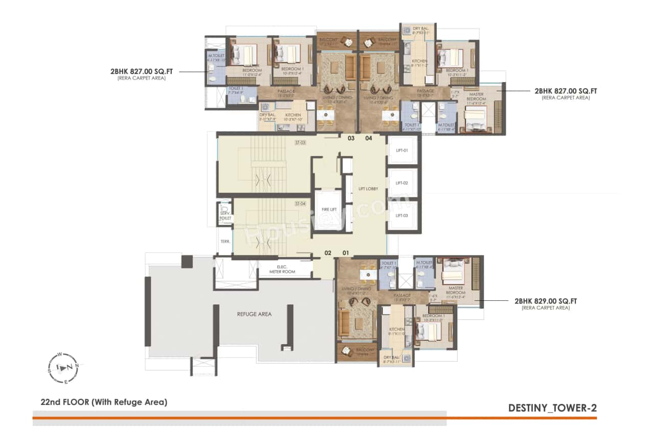 Asmi Legacy Floor plan 7