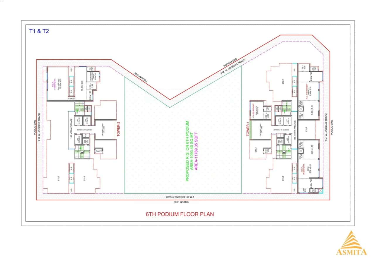 Asmita Grand Maison Master Plan