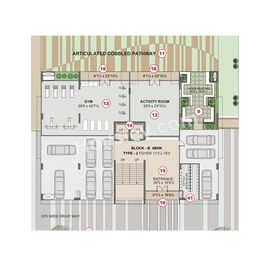 Atishay Shivalay Asteria Floor plan 2