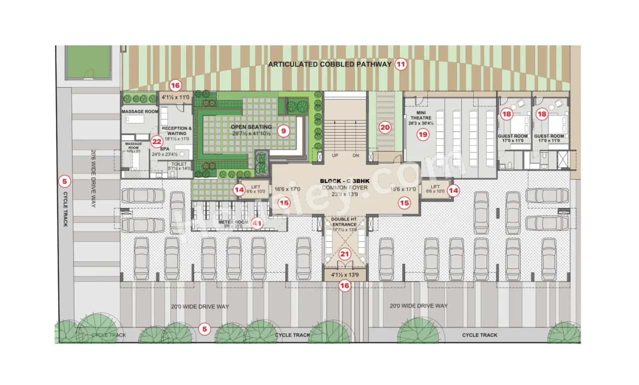 Atishay Shivalay Asteria Floor plan 3
