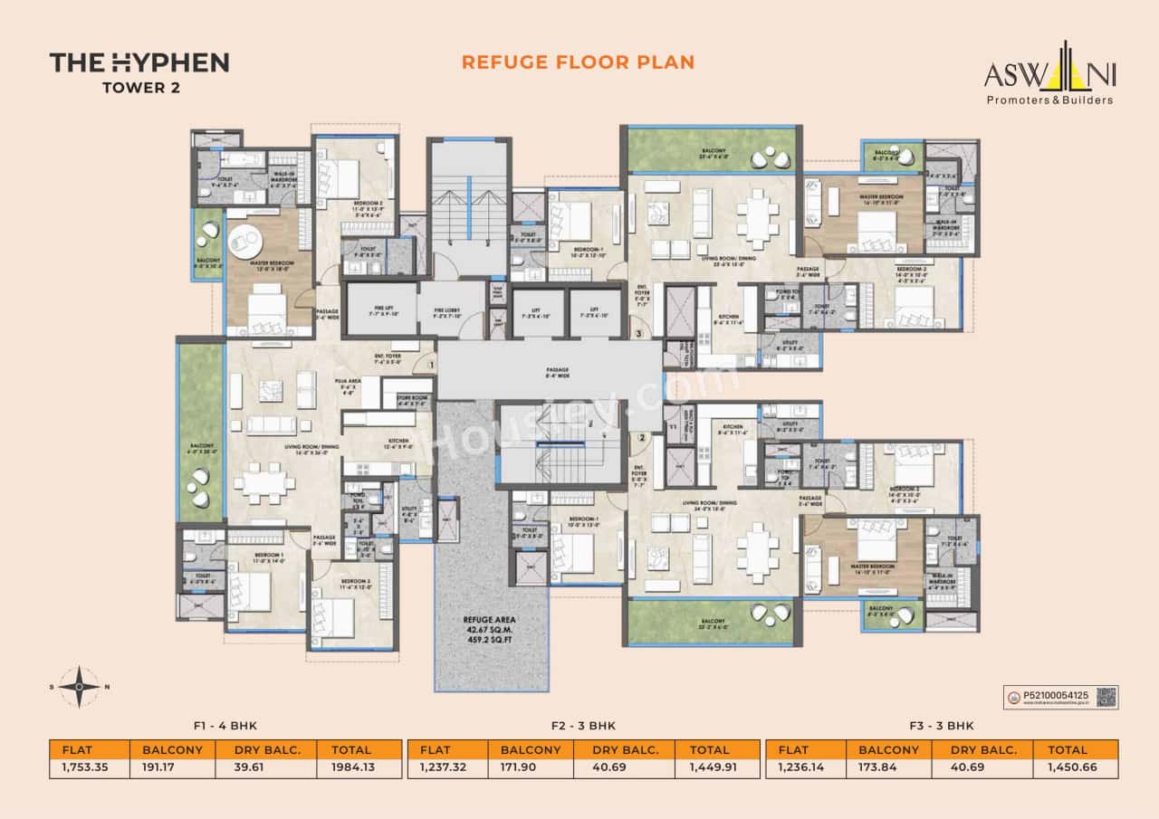 Aswani The Hyphen Floor plan 3