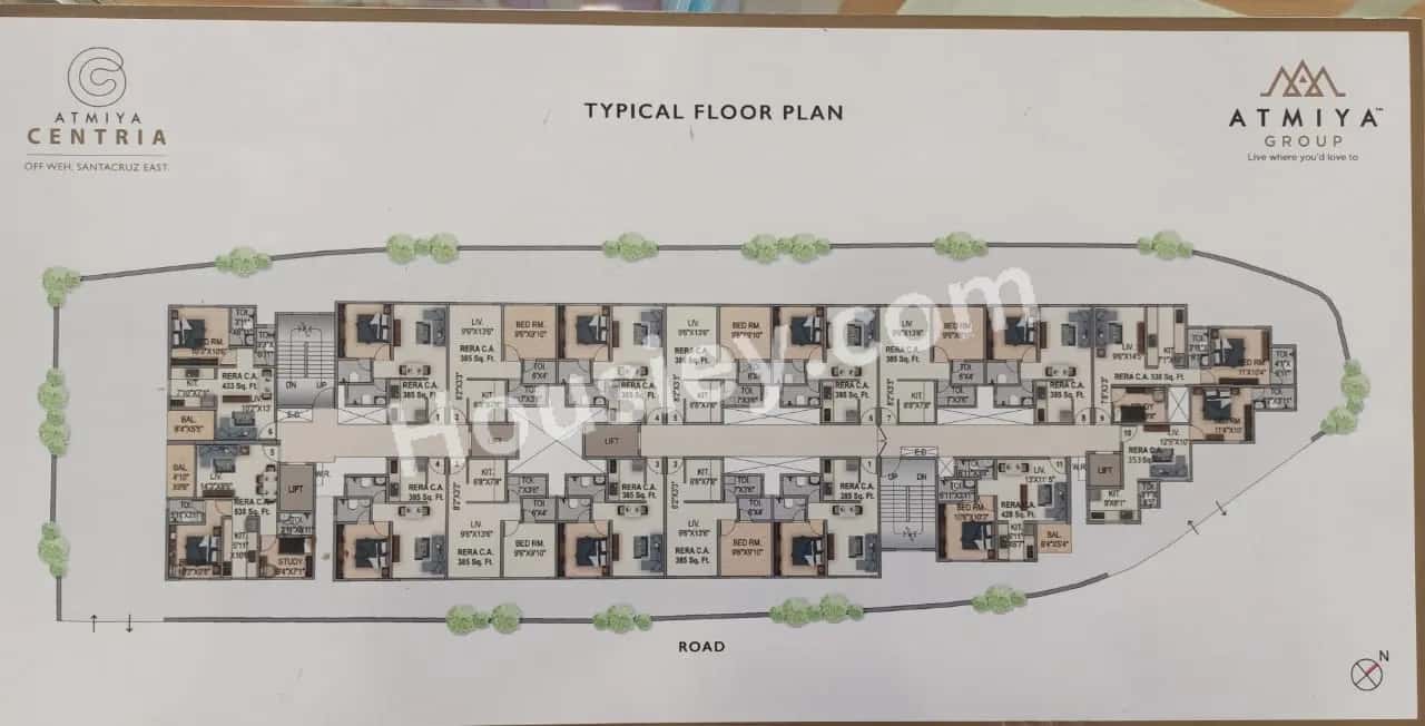 Atmiya Centria Master Plan