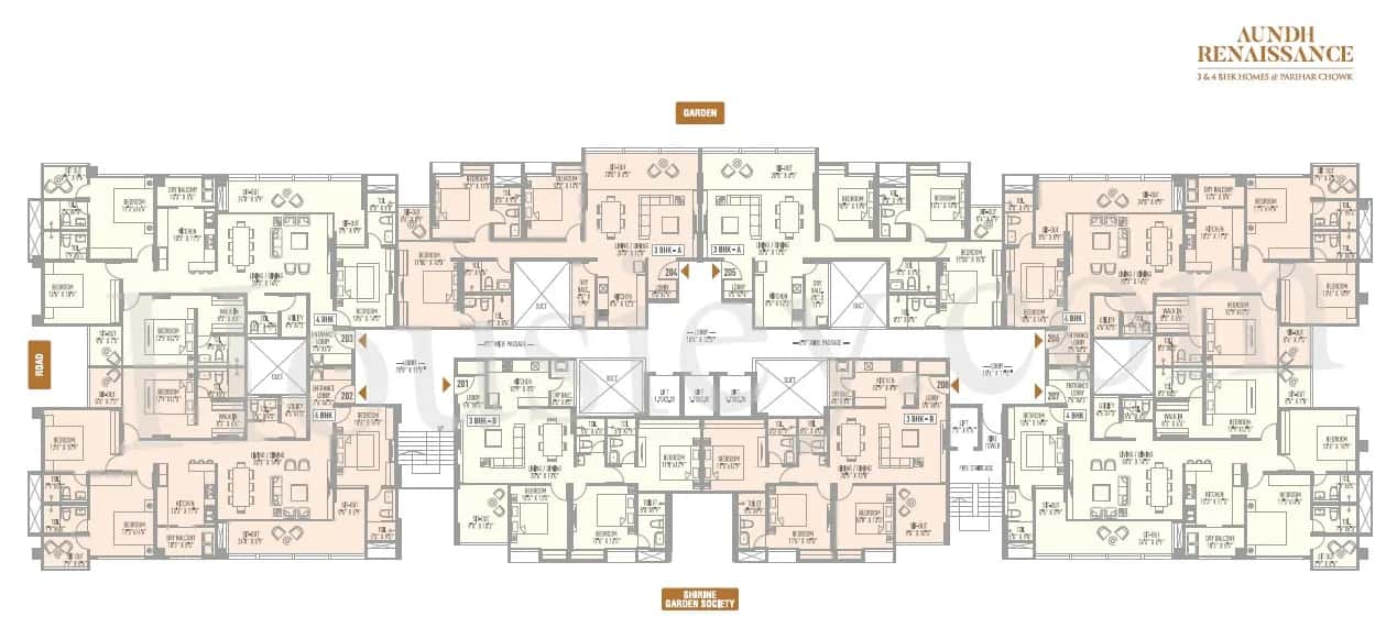VB Aundh Renaissance Floor plan 2