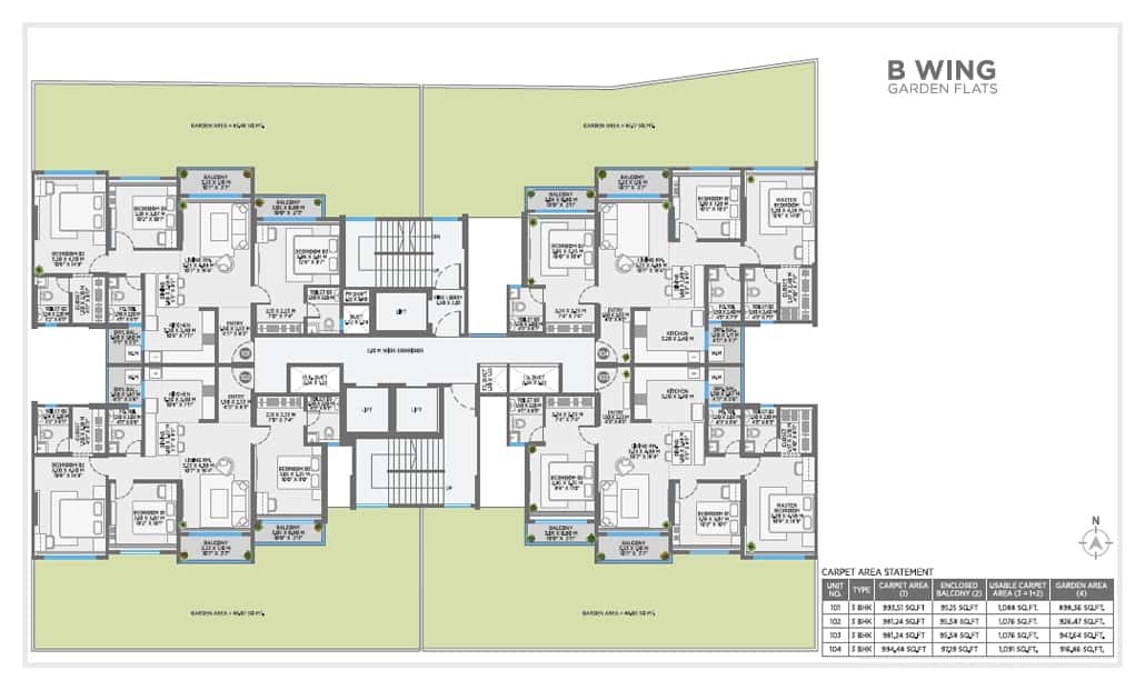 Ranavat Aura Waters Floor plan 1