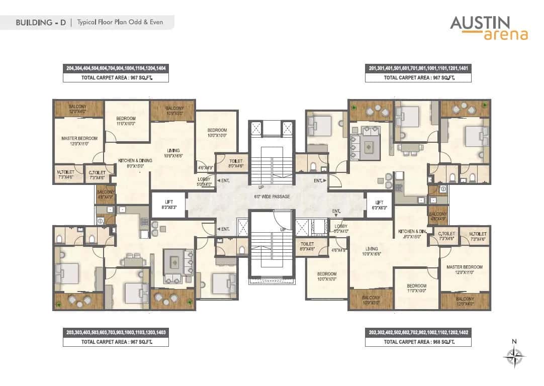 Austin Arena Floor plan 3