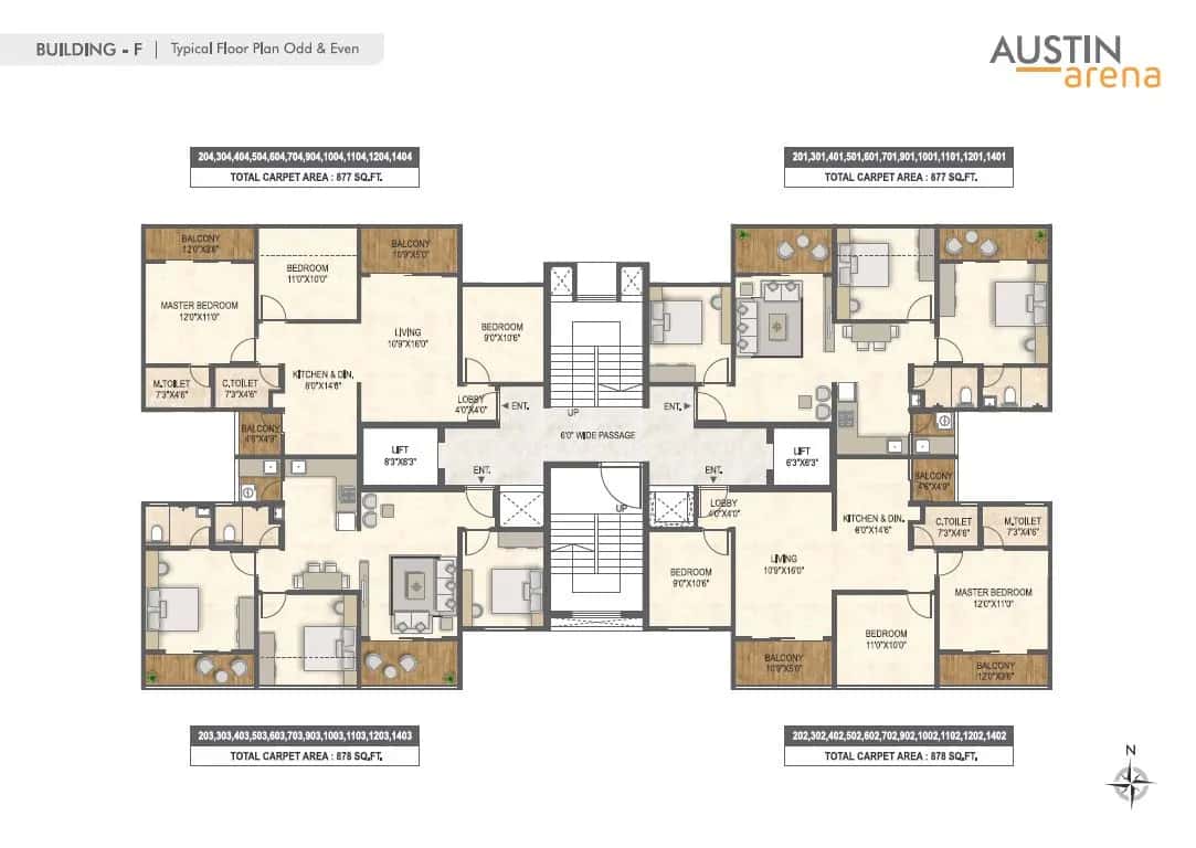 Austin Arena Floor plan 6