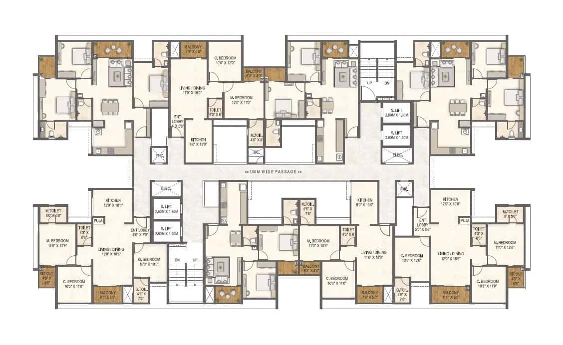 Austin Lush Floor plan 1