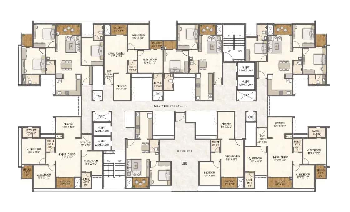 Austin Lush Floor plan 2