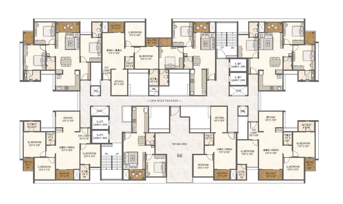 Austin Lush Floor plan 5