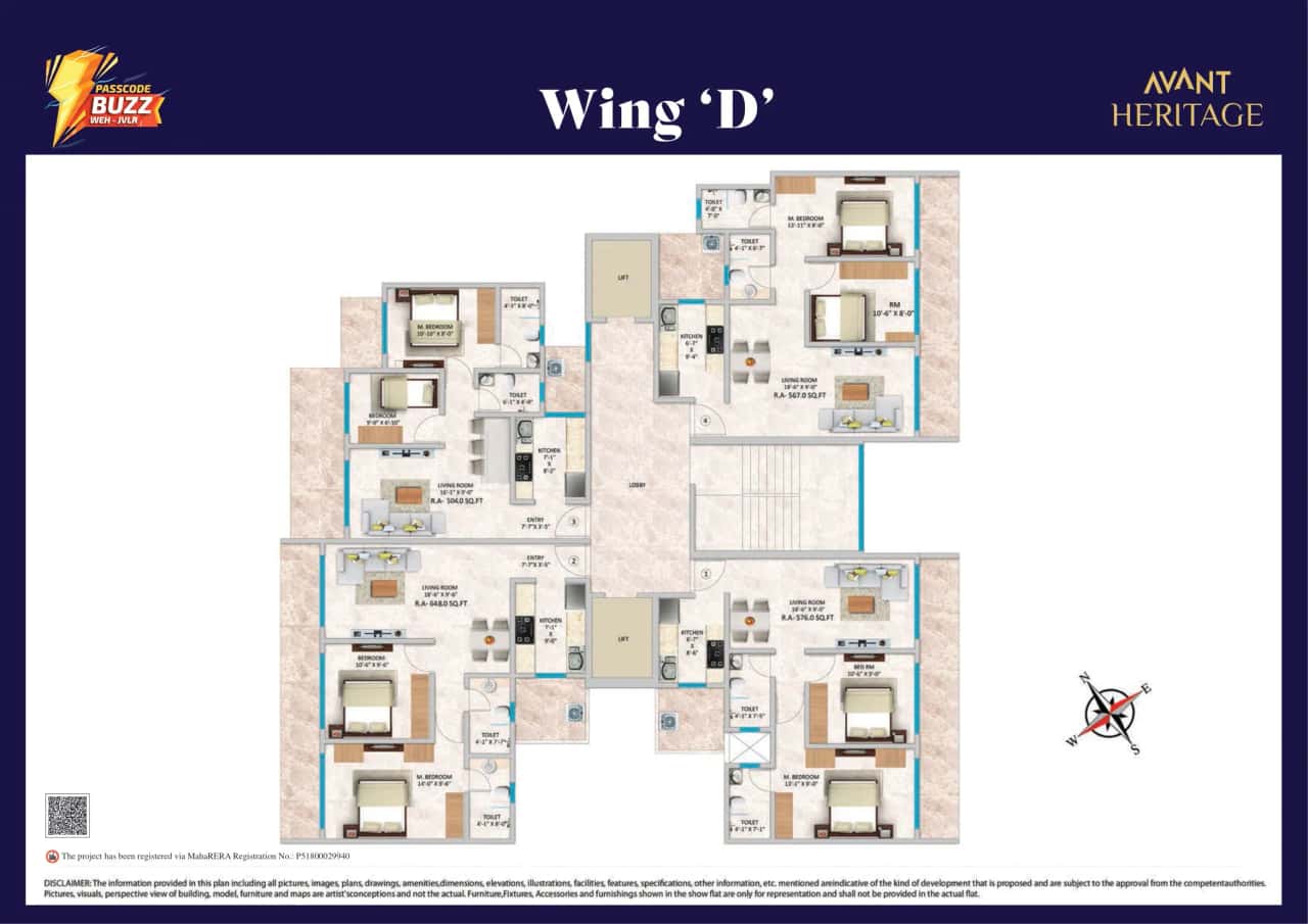 Avant Buzz Floor plan 4