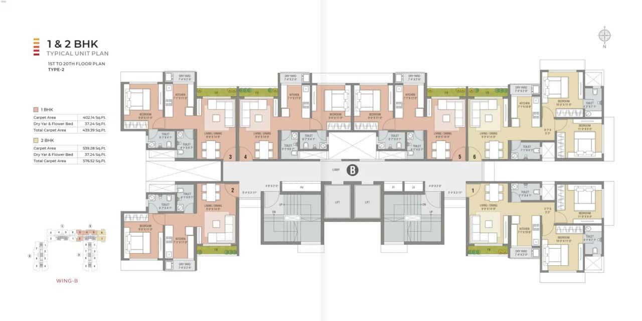 Bachraj Legend Floor plan 2