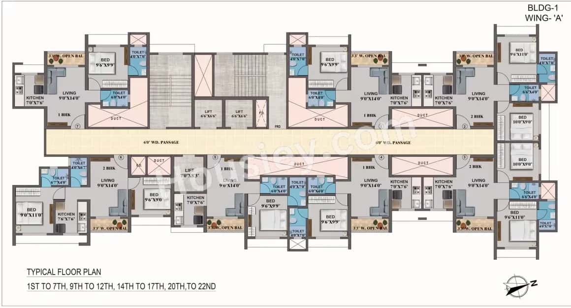 Balaji Estate Chapter 3 Floor plan 1