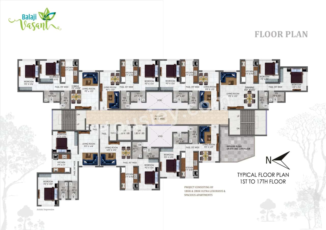 Balaji Vasant Floor Plan