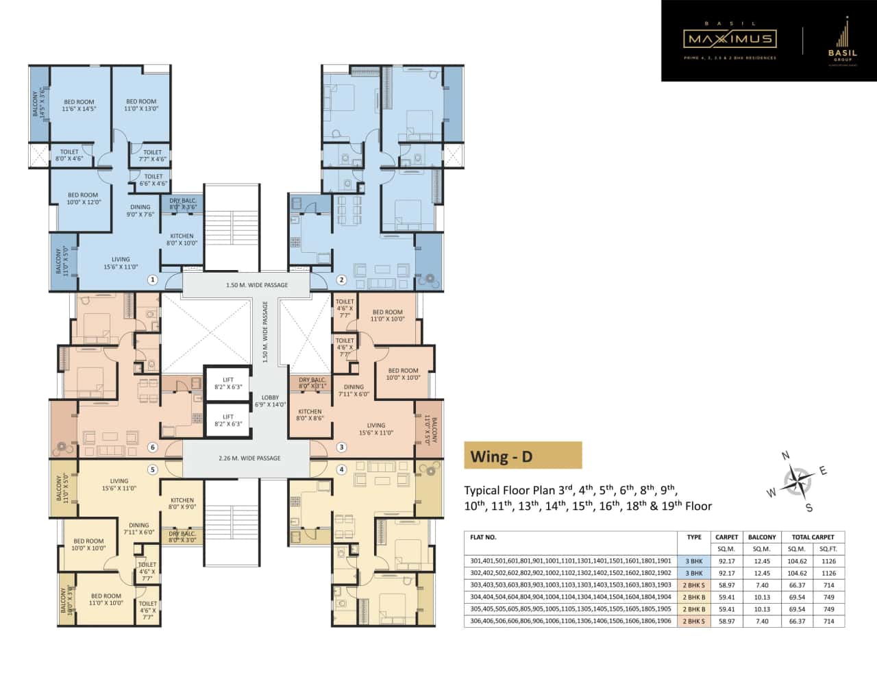 Basil Maximus Floor plan 1