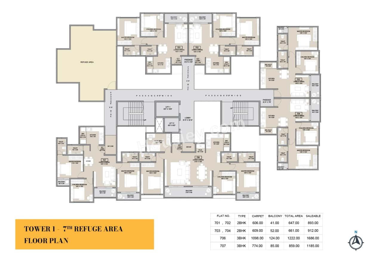 Belmont Skyverse Floor plan 2